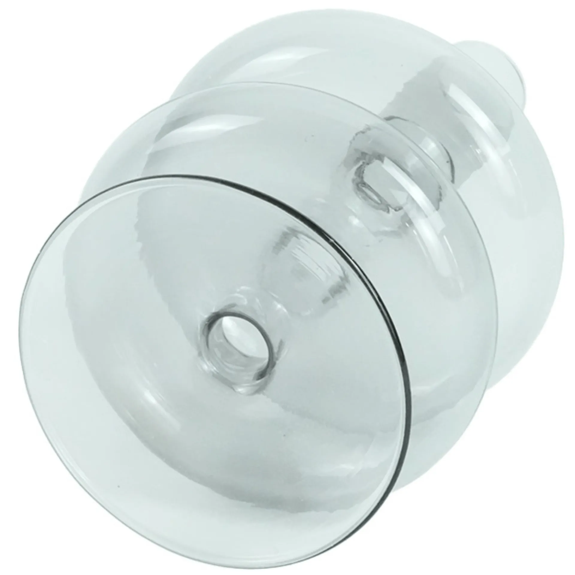 Clearance Nimara Fairy glas lysestage grå 15 cm