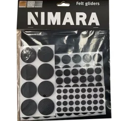 Sale Nimara Filtpuder/møbelpuder til gulvbeskyttelse (125 stk/pk)