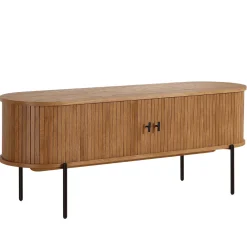 Sale Nimara Florence jalousi tv-bord med lameller i eg 138x40x55 cm