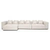 Best Nimara Hailey - Venstrevendt chaiselong modulsofa i beige med 3 moduler L: 415 X D: 148 X H: 65 cm