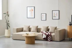 Best Nimara Hailey højre chaiselong modul i sand L: 147 X D: 148 X H: 65 cm