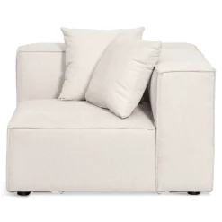 Clearance Nimara Hailey hjørne modul i beige L: 100 X D: 100 X H: 65 cm