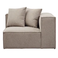 Nimara Hailey hjørne modul i sand L: 100 X D: 100 X H: 65 cm