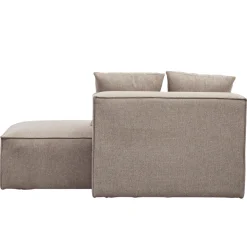 Clearance Nimara Hailey modul med halvt ryglæne højrevendt i sand L: 148 x D: 100 x H: 65 cm