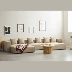 Sale Nimara Hailey puf i sand 121 x 74 cm