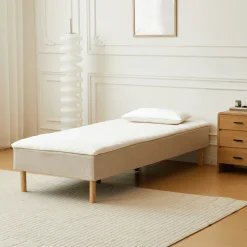 Nimara Henry hvid topmadras i PU-skum 90x200x4 cm