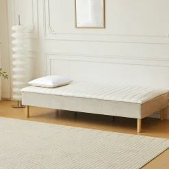 Nimara Henry hvid topmadras i PU-skum 90x200x4 cm