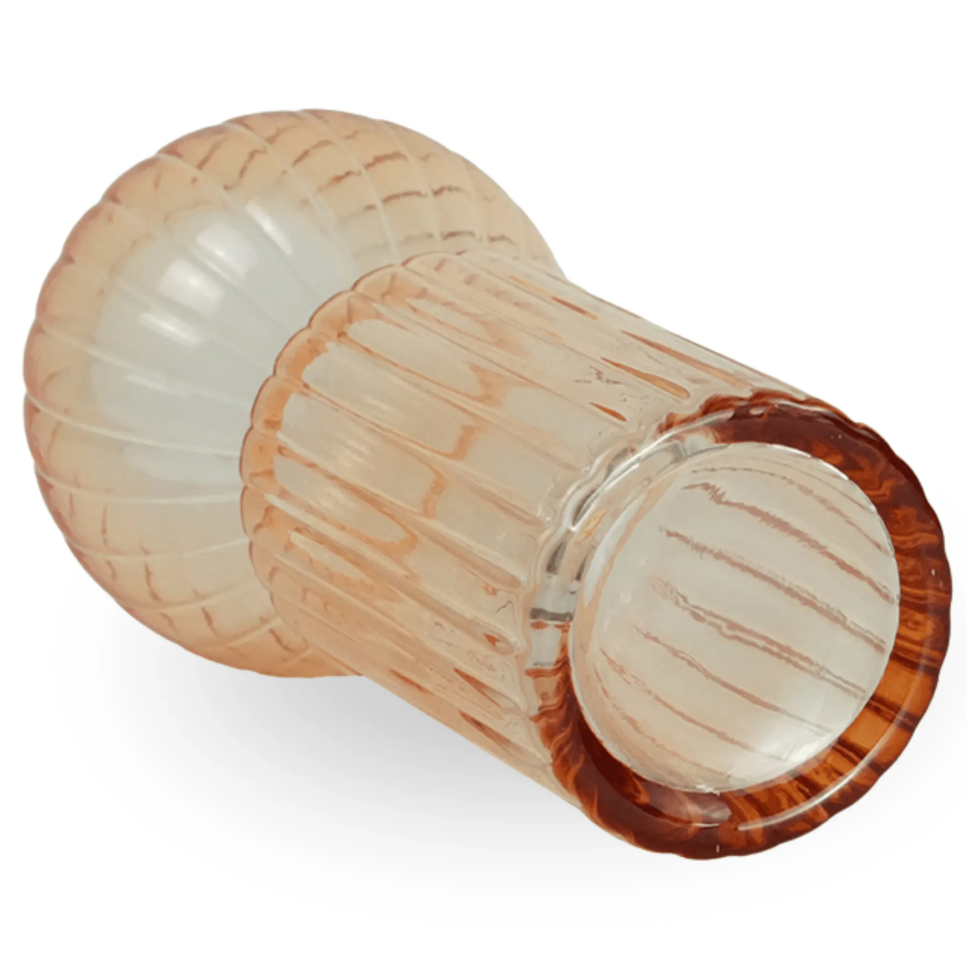 Hot Nimara Hera glasvase ravfarvet 23 cm