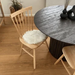 Best Nimara Holly spisebordsstol - træstol i egelook