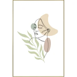 Online Nimara Ibi billedramme 60x90 cm guld