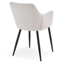 Hot Nimara Isabella - spisebordsstol beige tekstil