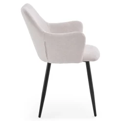 Hot Nimara Isabella - spisebordsstol beige tekstil