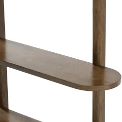 Online Nimara Juliet væghylde i røget eg med 5 hylder H:140 x D:22 x B:130 cm