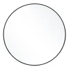 Best Nimara Kajsa rundt spejl med sort ramme Ø70 cm