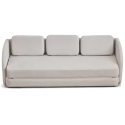 Online Nimara Katarina foldbar sovesofa beige L: 217 x D: 77/145 x H: 75 cm