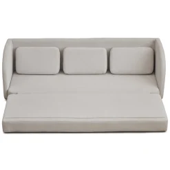 Online Nimara Katarina foldbar sovesofa beige L: 217 x D: 77/145 x H: 75 cm