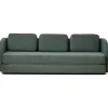 Online Nimara Katarina foldbar sovesofa grøn L: 217 x D: 77/145 x H: 75 cm
