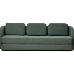 Online Nimara Katarina foldbar sovesofa grøn L: 217 x D: 77/145 x H: 75 cm