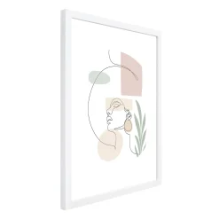 Discount Nimara Lea billedramme 30x40 cm hvid