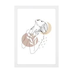 Sale Nimara Lea billedramme 21x30 cm hvid