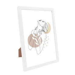 Sale Nimara Lea billedramme 21x30 cm hvid