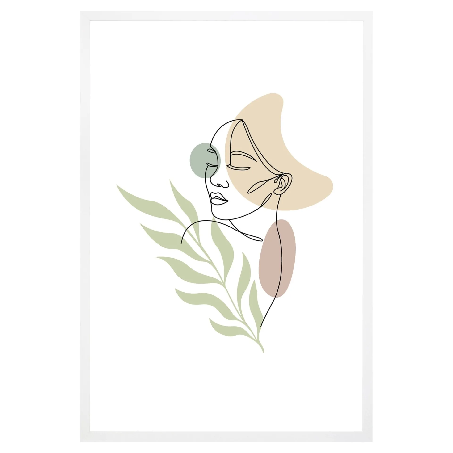 Outlet Nimara Lea billedramme 60x90 cm hvid