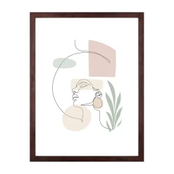 Hot Nimara Lea billedramme 30x40 cm røget træ