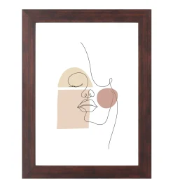 Best Nimara Lea billedramme 13x18 cm røget træ