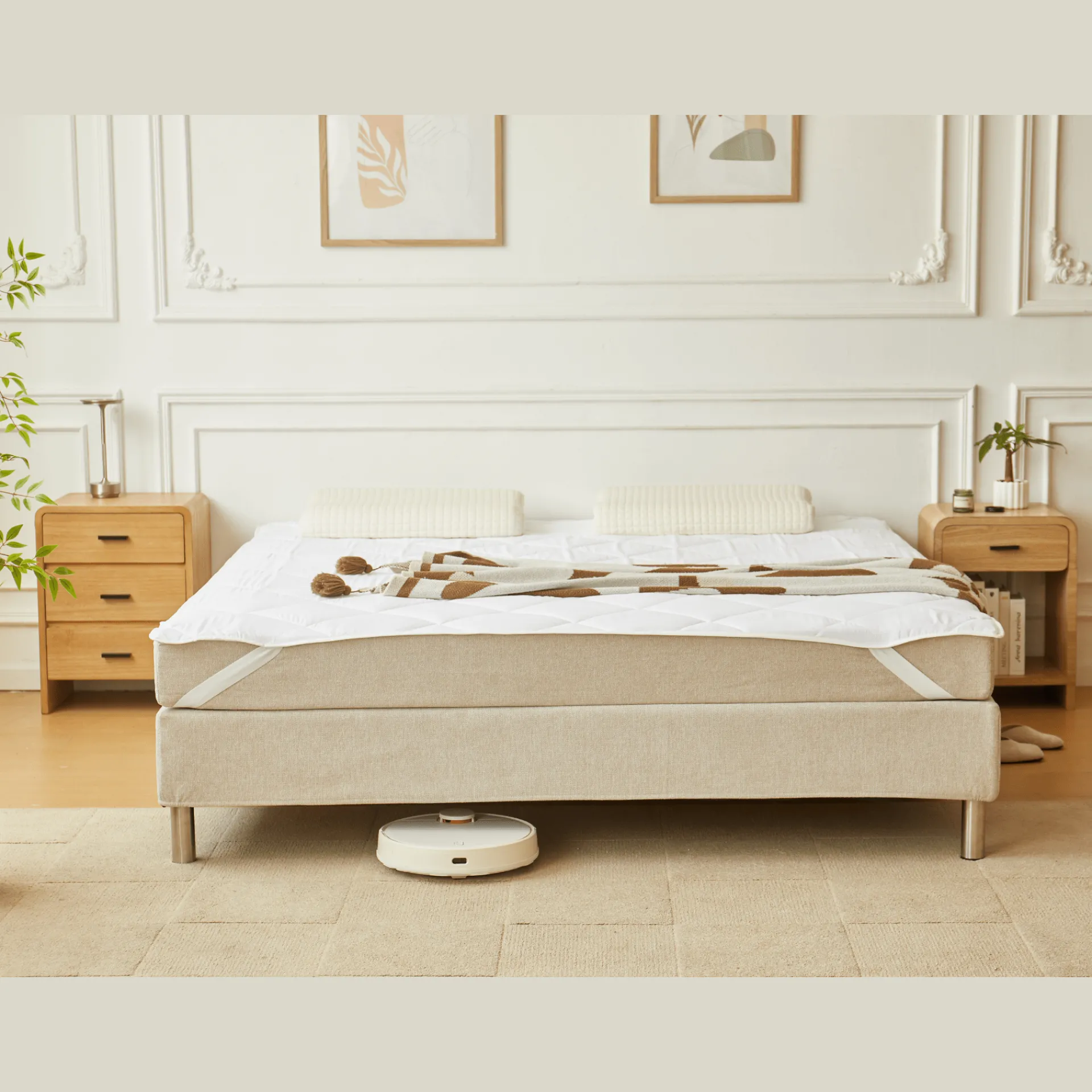 Sale Nimara Leo hvid rullemadras 180x200 cm