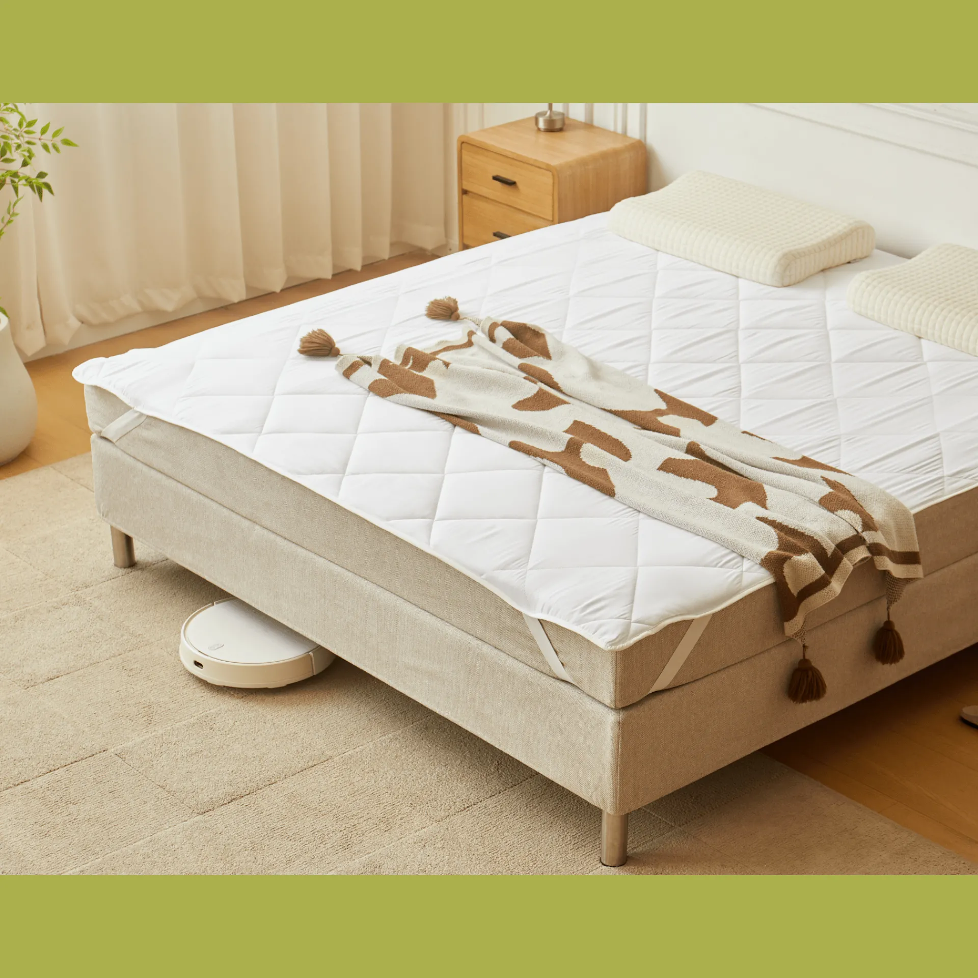 Sale Nimara Leo hvid rullemadras 180x200 cm