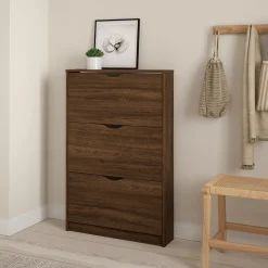 Online Nimara Livo skoskab med 3 låger i røget egelook