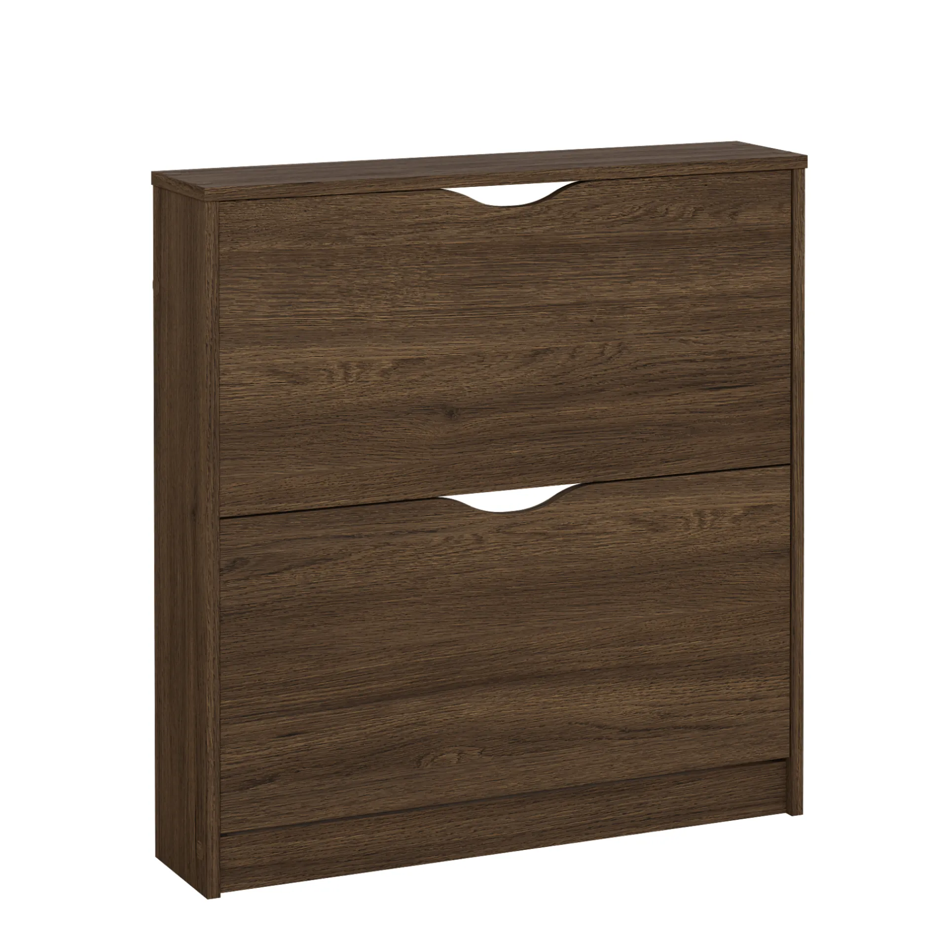 New Nimara Livo skoskab med 2 låger i røget egelook