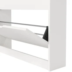 Sale Nimara Livo skoskab med 2 låger i hvid