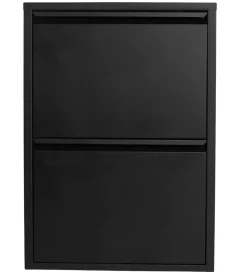 Sale Nimara Louis skoskab - Sort metal med 2 låger