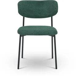 Hot Nimara Lucinda Spisebordsstol - grøn tekstil
