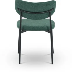 Hot Nimara Lucinda Spisebordsstol - grøn tekstil