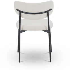 Best Nimara Lucinda Spisebordsstol - hvid boucle