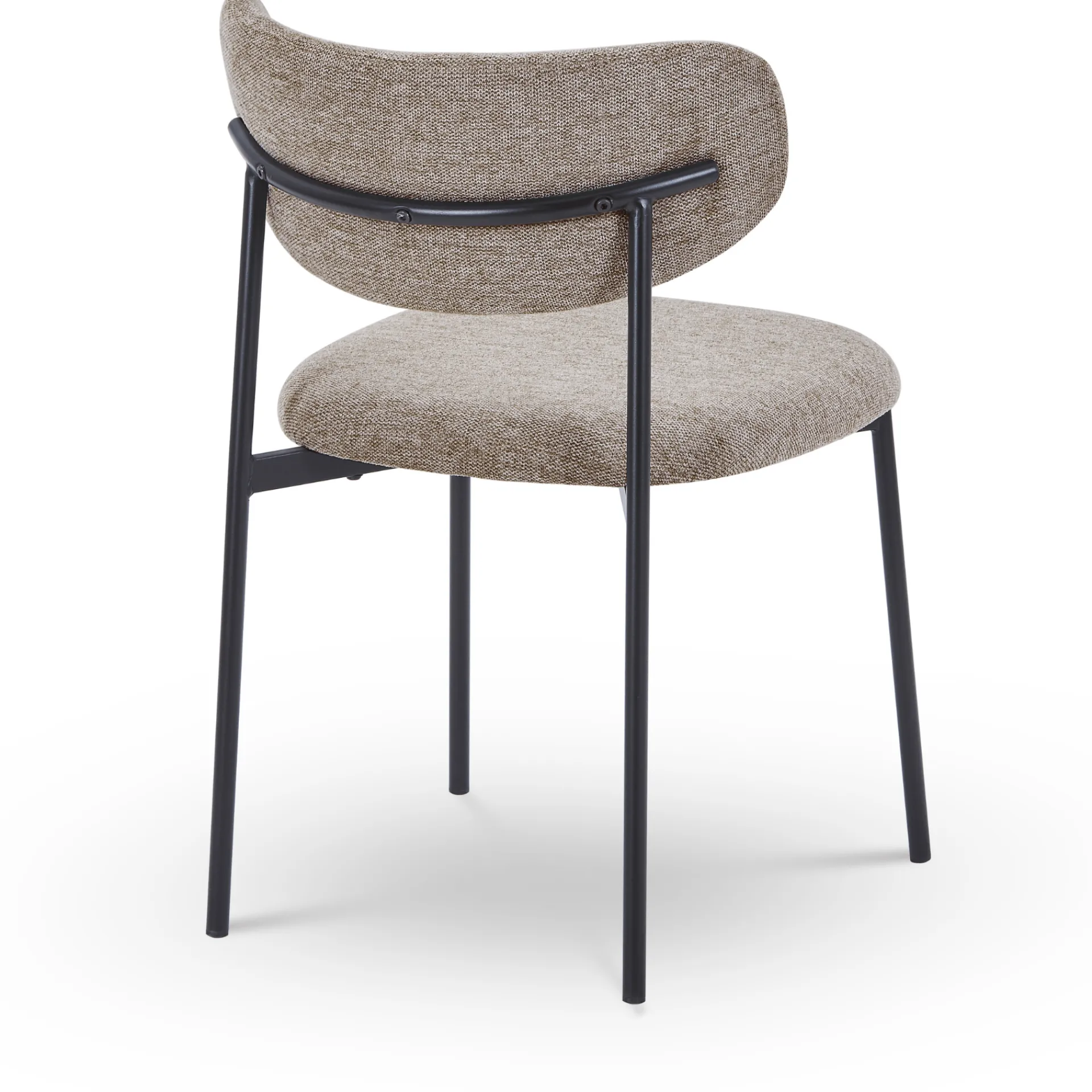 Clearance Nimara Lucinda Spisebordsstol - sand tekstil