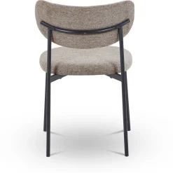 Clearance Nimara Lucinda Spisebordsstol - sand tekstil