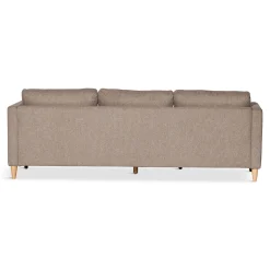 Online Nimara Lulu - Højrevendt og venstrevendt vendbar chaiselong sofa i sand - L: 215 x D: 82 x H: 78 cm