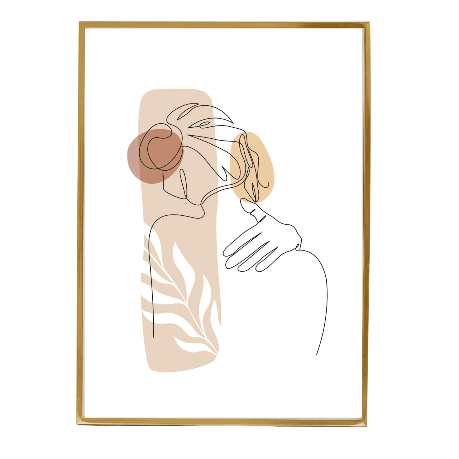 Nimara Lyra Billedramme 50x70 cm guld