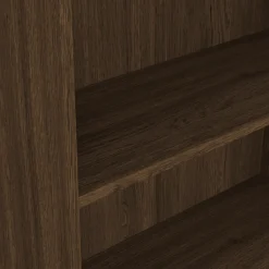 New Nimara Maddie reol med 5 hylder i røget eg 175,5x66x25,5 cm