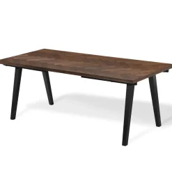 Nimara Madelina sildebensbord 200x90 cm  - Lakeret egefiner i røget eg