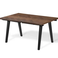 Online Nimara Madelina sildebensbord 150x90 cm  - Lakeret egefiner i røget eg