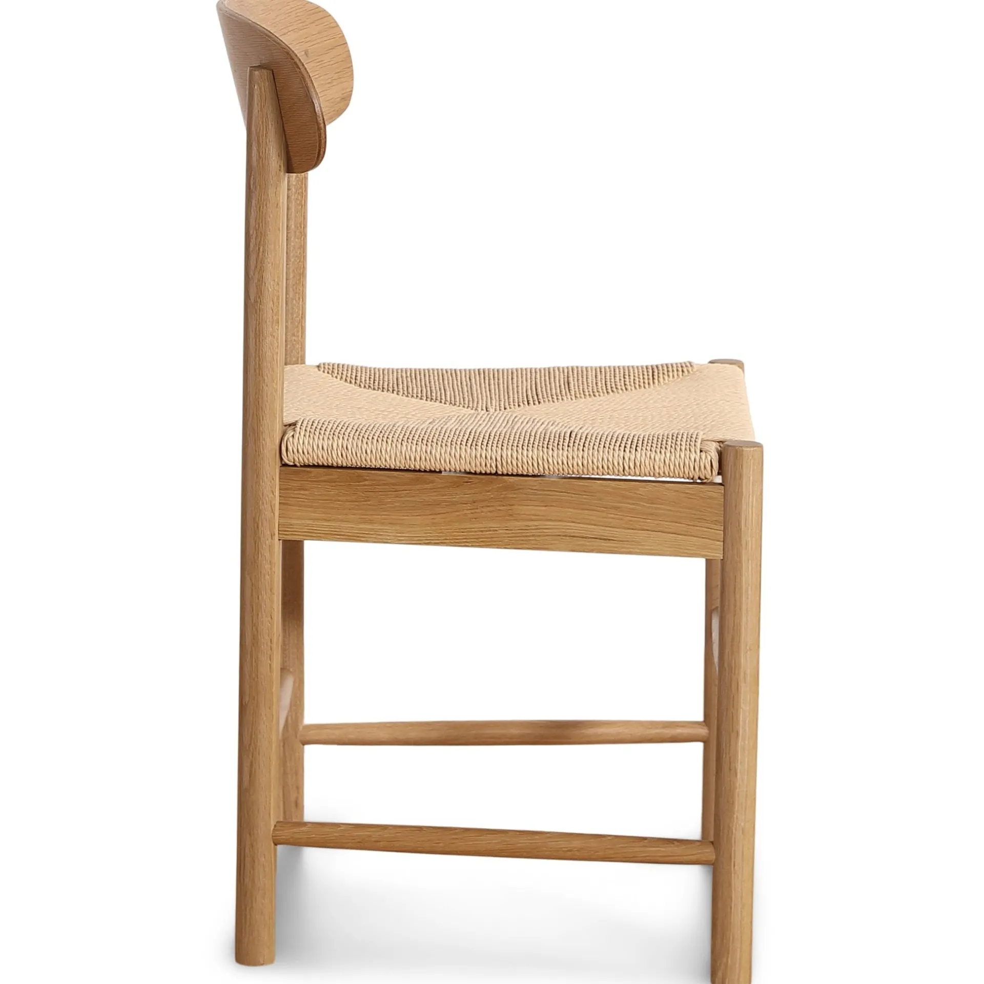 Sale Nimara Madison træstol i eg med flet sæde