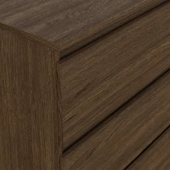 Clearance Nimara Maise kommode H:70 x B:70 x D:41 cm med 3 skuffer i røget egelook