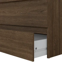 Clearance Nimara Maise kommode H:70 x B:70 x D:41 cm med 3 skuffer i røget egelook