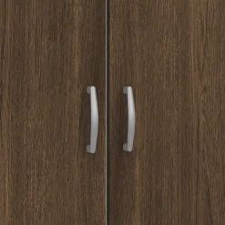 Best Nimara Malia garderobeskab røget egefarve 2 låger 3 skuffer