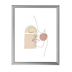 Clearance Nimara Malina billedramme PVC blank Stål 13x18 cm