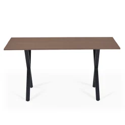 Clearance Nimara Marly Plankebord i røget egetræsfiner 150x80x75 cm